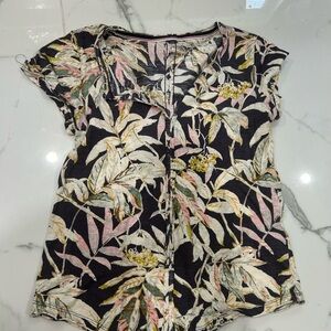 Floral Print Women's Top